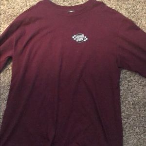 Long sleeve Santa Cruz shirt